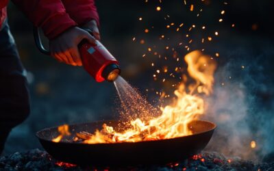 Méthodes efficaces pour éteindre un feu de brasero en toute sécurité